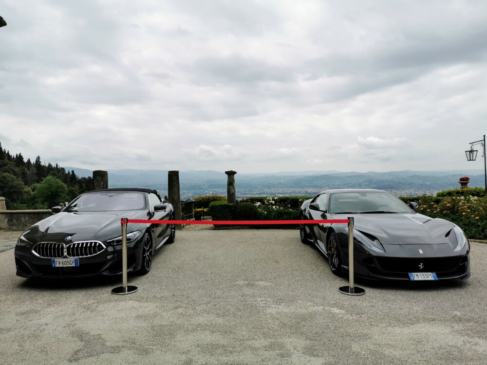 Villa San Michele with a BMW 840d, 2019