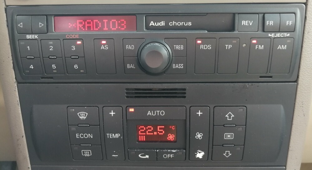 Audi Chorus radio