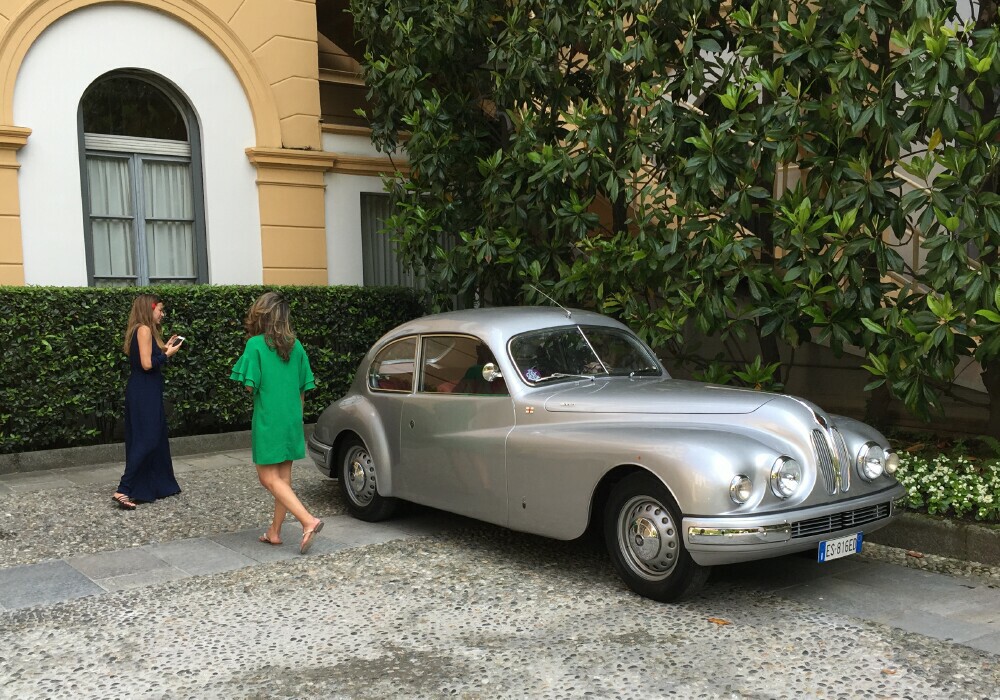 With my 1953 Bristol 403 at the Concorso d'Eleganza Villa d'Este 2017