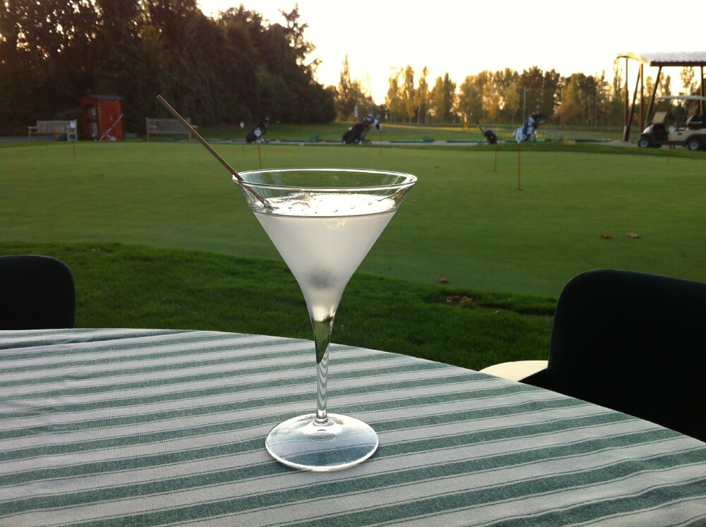 Golf Club Bologna, a great cocktail Martini