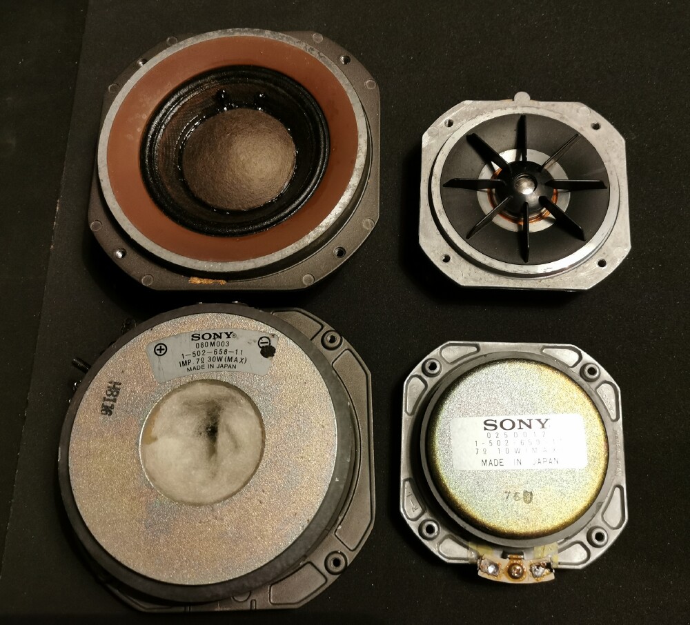 Sony SS-G5 speakers
