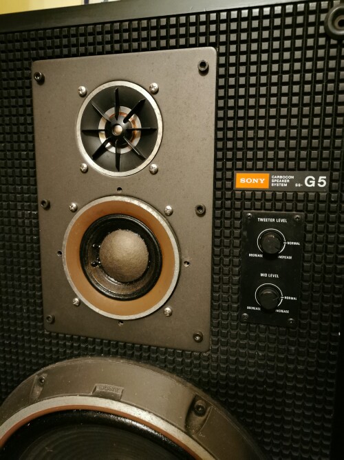 Sony SS-G5 speakers