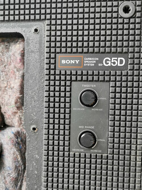 Sony SS-G5D loudspeakers
