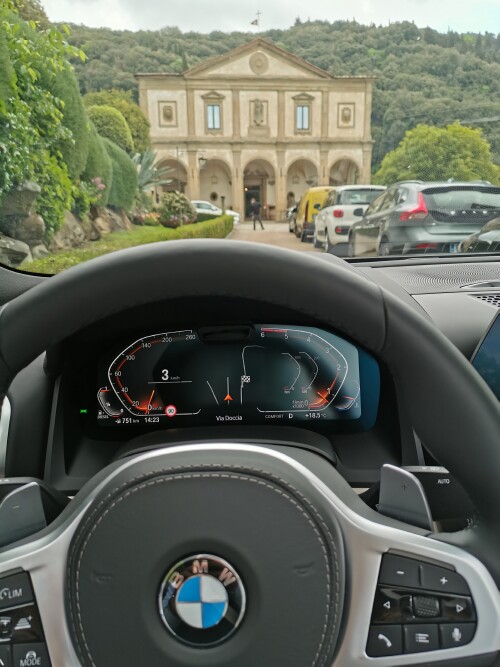 Villa San Michele with a BMW 840d, 2019