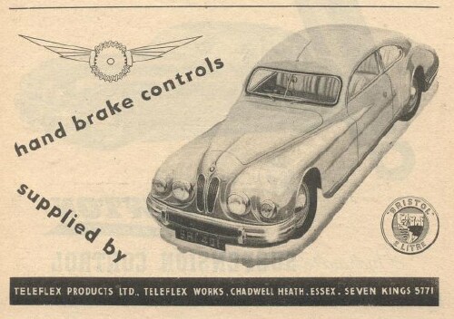 Bristol 401 and 403 Ads 1950-1953