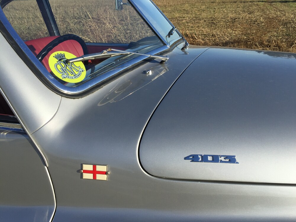 1953 Bristol 403 on the road 