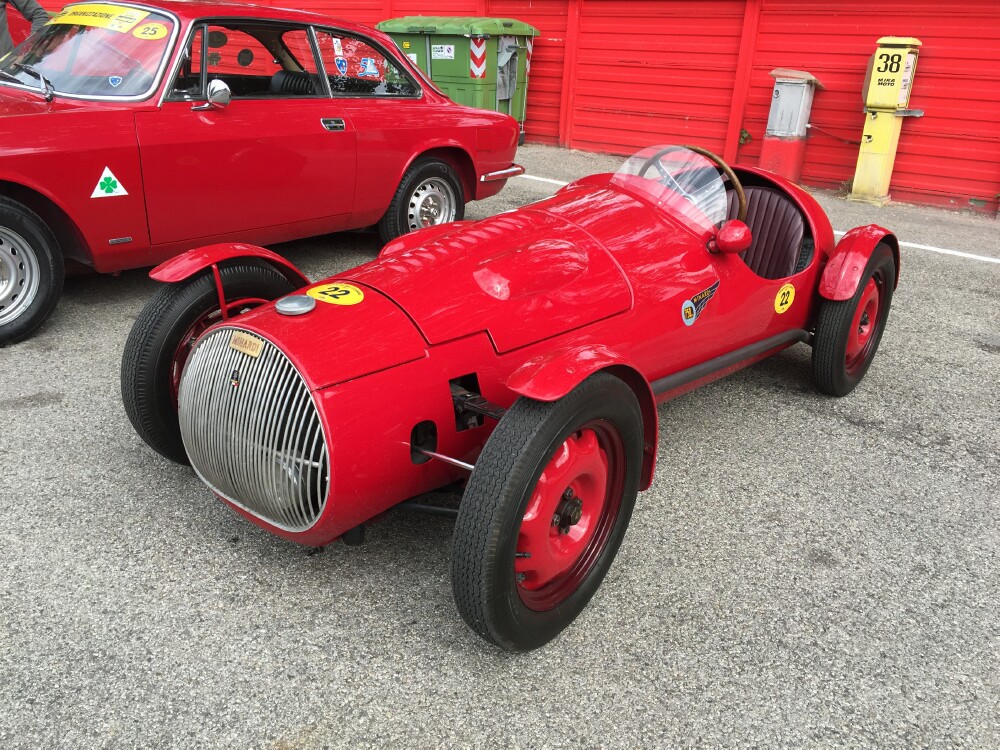 Bristol 403 at the 2017 Historic Minardi Day