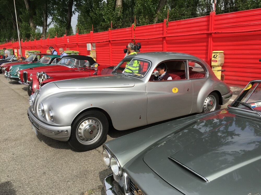 Bristol 403 at the 2017 Historic Minardi Day