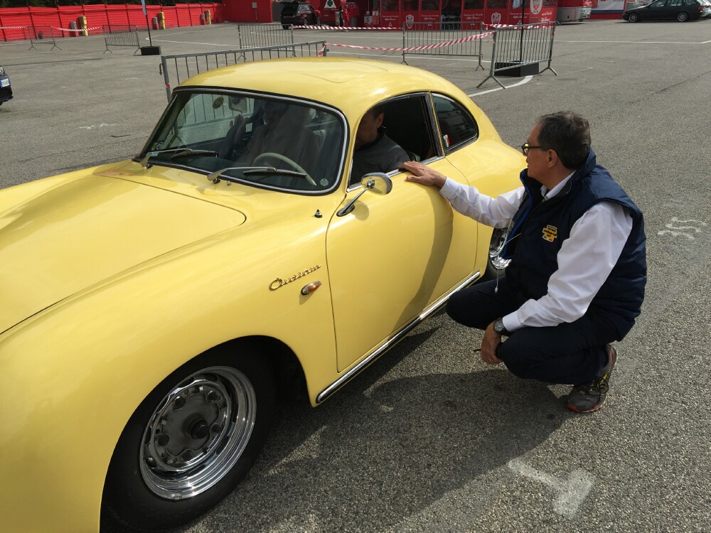 Bristol 403 at the 2017 Historic Minardi Day