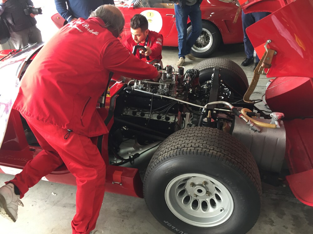 Bristol 403 at the 2017 Historic Minardi Day