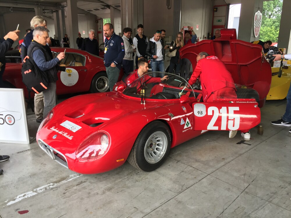 Bristol 403 at the 2017 Historic Minardi Day