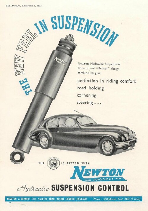 Bristol 401 and 403 Ads 1950-1953