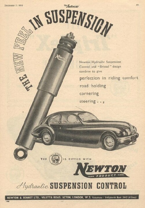 Bristol 401 and 403 Ads 1950-1953