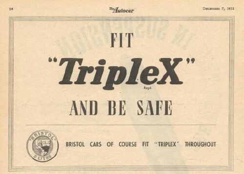 Bristol 401 and 403 Ads 1950-1953