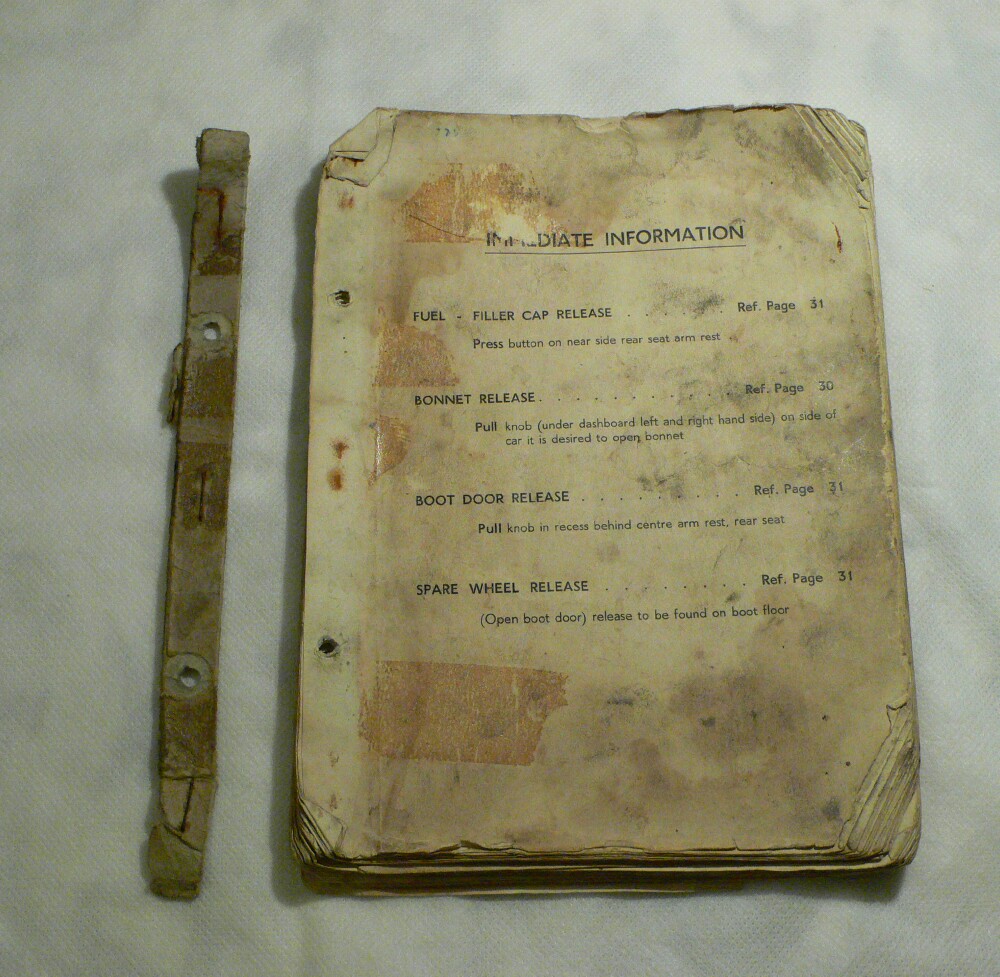 The restoration of the Instruction Manual of a Bristol 401