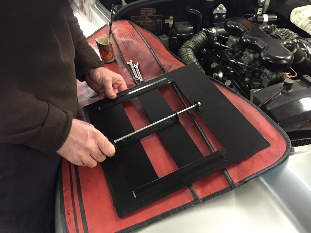 Bristol 403 custom-made 'blinds'