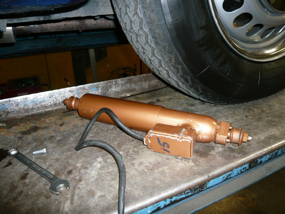 Bristol 409 Armstrong Selectaride rear dampers