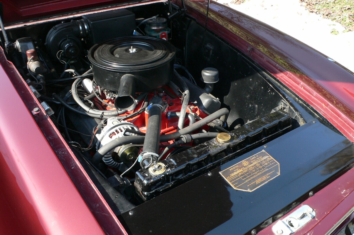 Bristol 409 Engine Bay