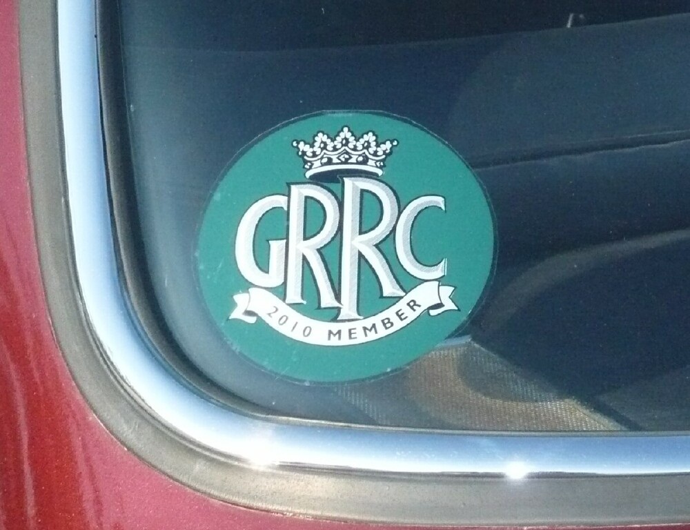1966 Bristol 409 with GRRC sticker