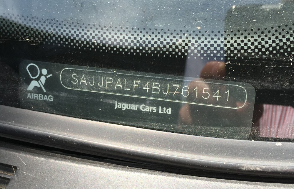 Jaguar XJR, 1995, as found