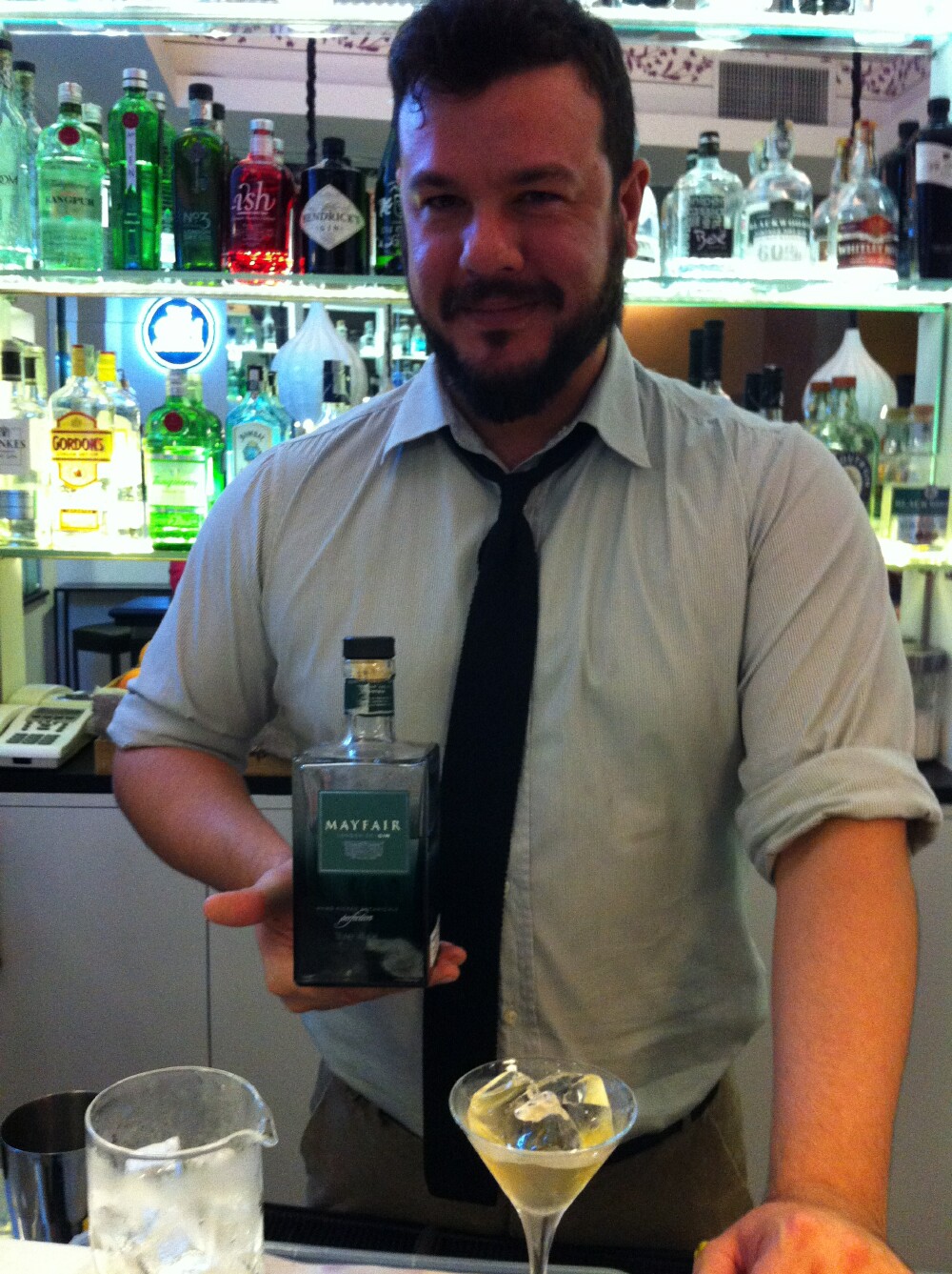 Martini Temples- The Gin Corner in Rome