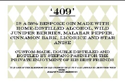 A Private Gin: N.409