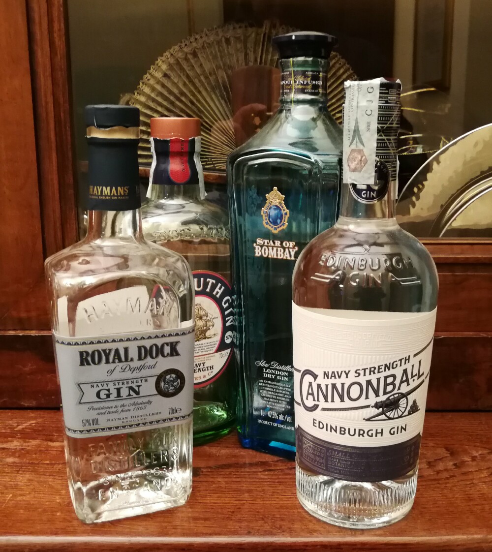 Pasini Express Martini: the truly Great 'Navy Strenght' gins
