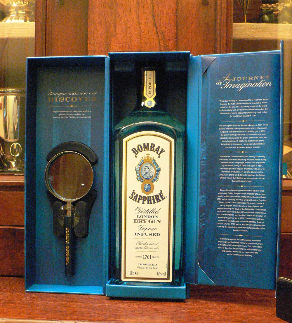 Bombay Laverstoke Mill Gin