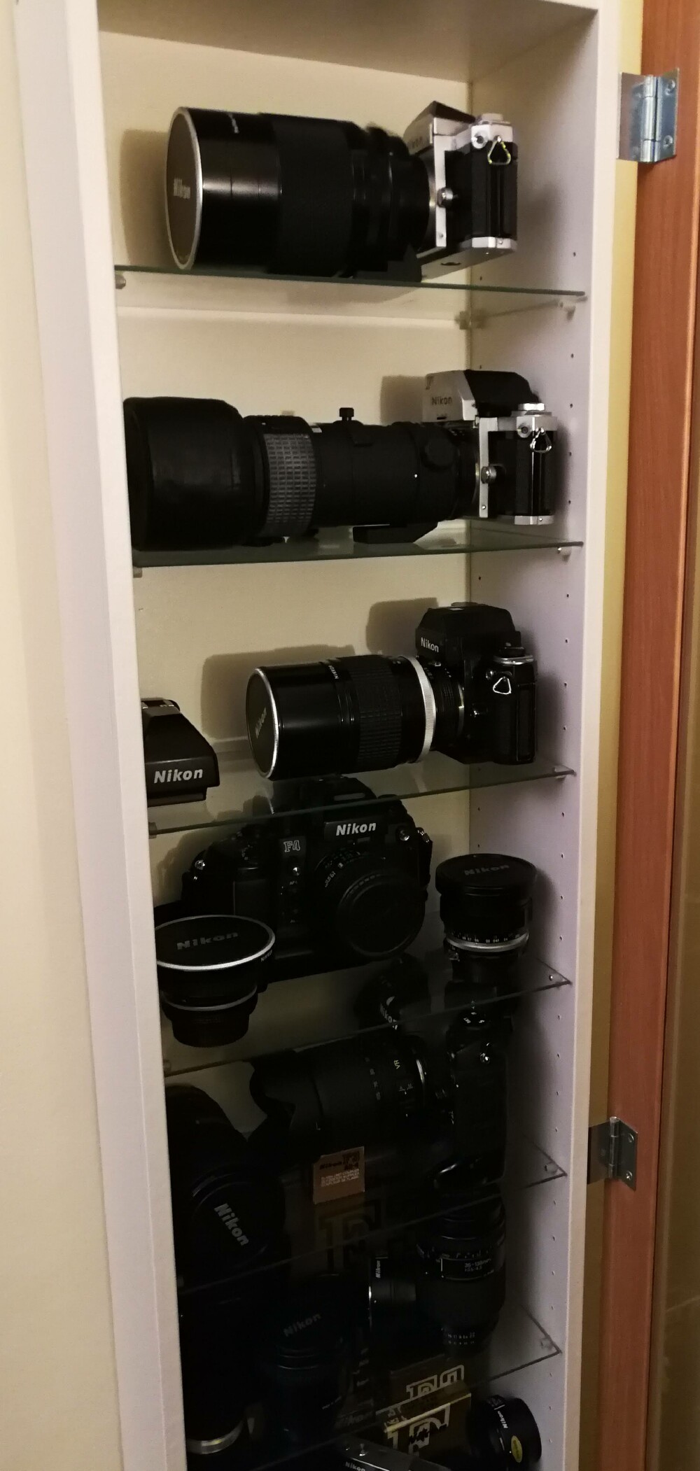 A collection of old Nikons