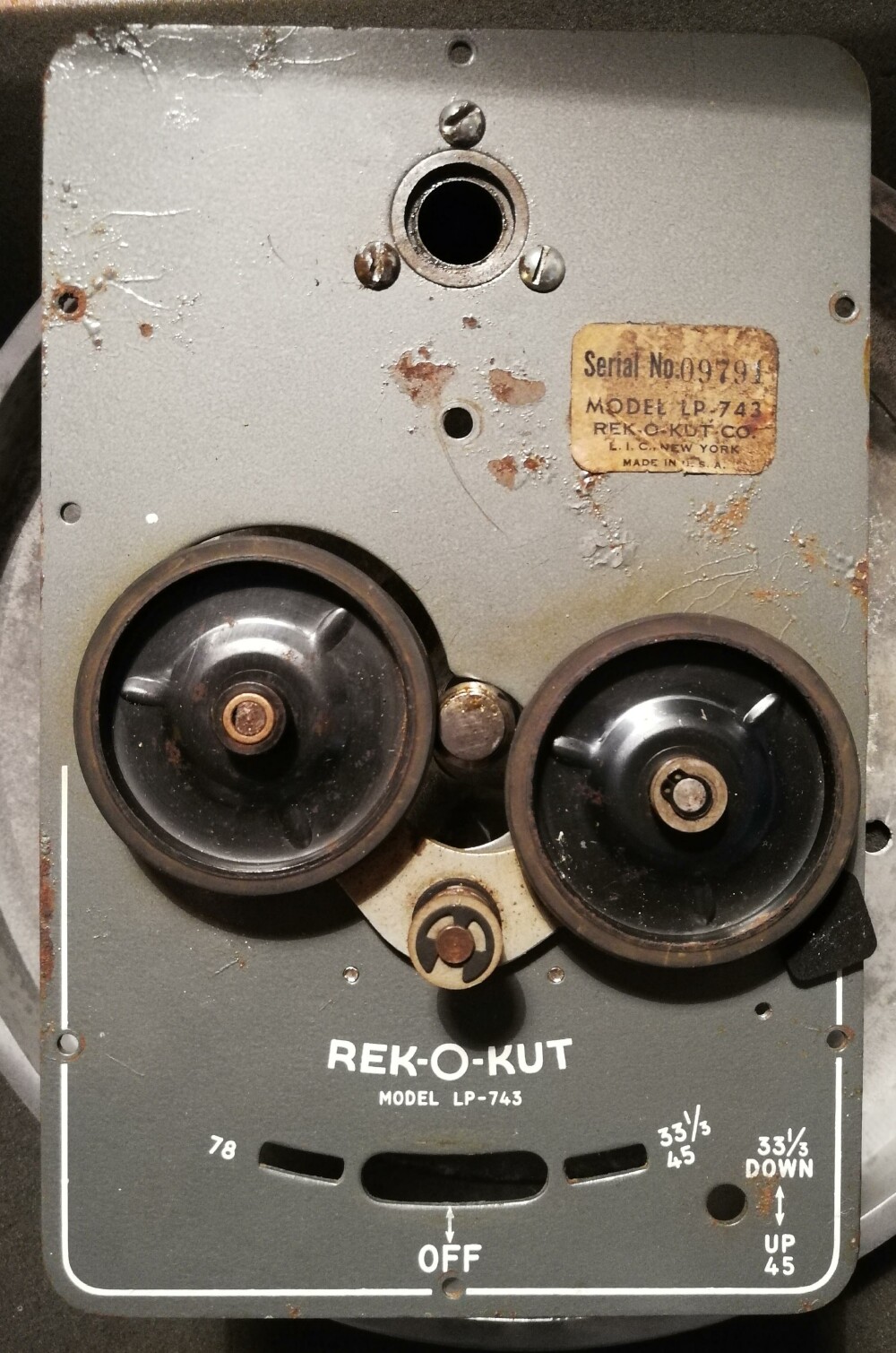 A personal turntable project