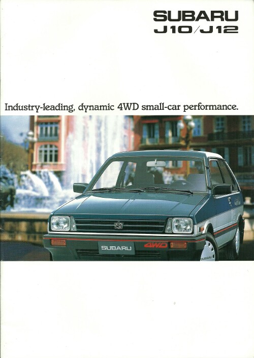 Subary Justy J12 4WD (1989)