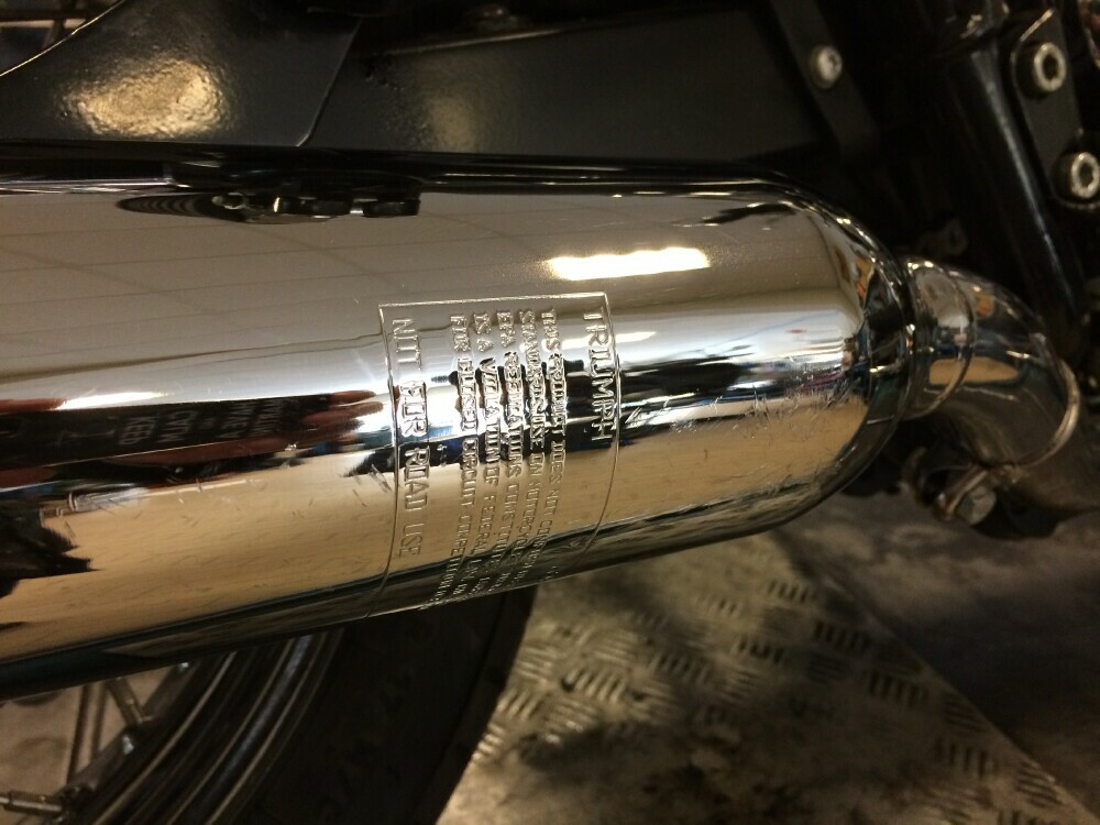 Triumph Bonneville TOR exhausts